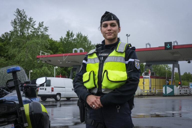 France, Melun, Mai 2024. Officer-students from the Melun school take part in their final exercise before joining a natio