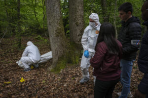 France, Melun, Mai 2024. Officer-students from the Melun school take part in their final exercise before joining a natio