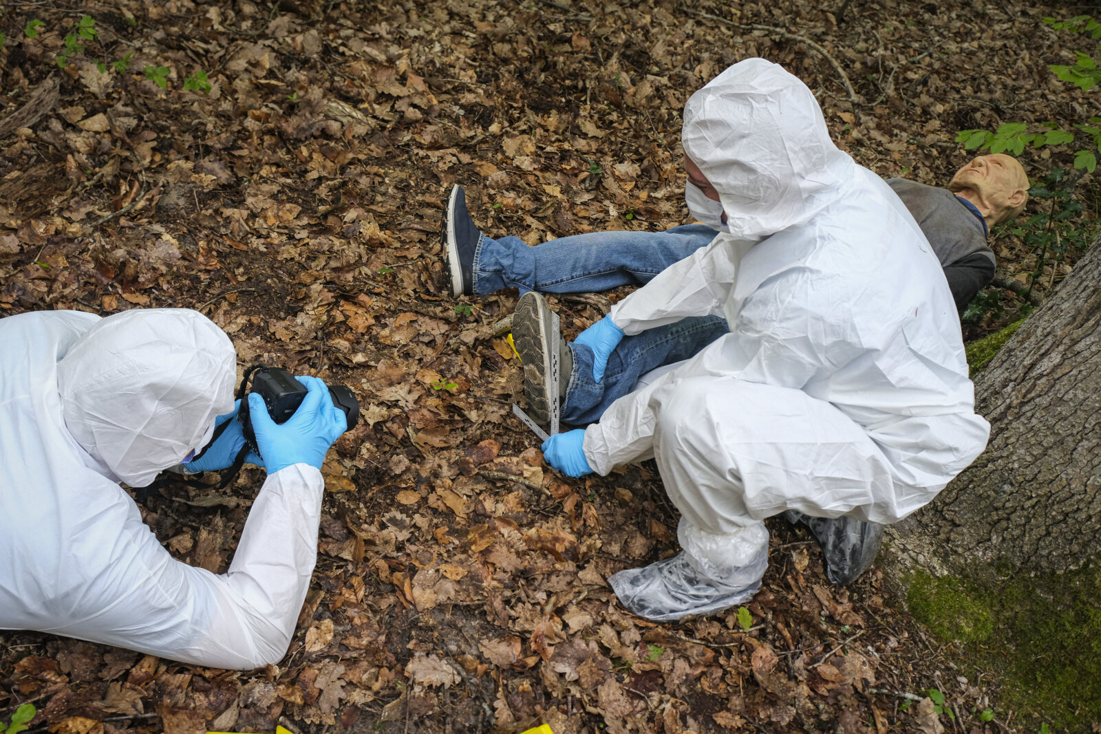 France, Melun, Mai 2024. Officer-students from the Melun school take part in their final exercise before joining a natio