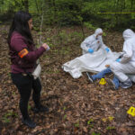 France, Melun, Mai 2024. Officer-students from the Melun school take part in their final exercise before joining a natio