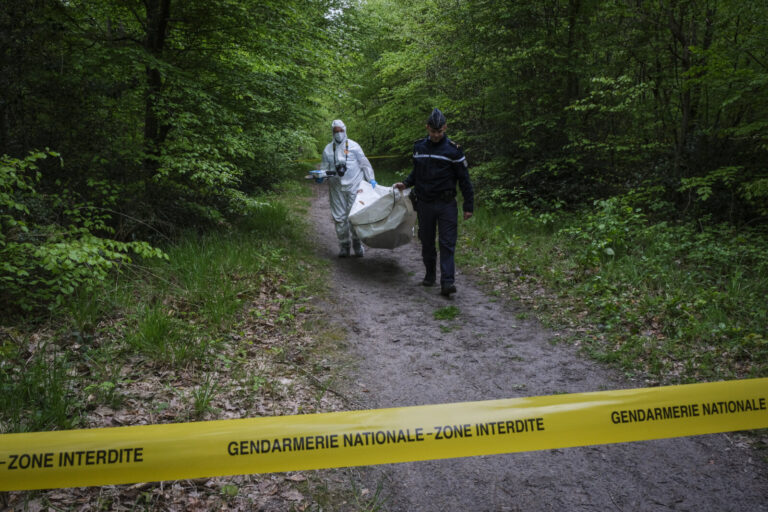 France, Melun, Mai 2024. Officer-students from the Melun school take part in their final exercise before joining a natio