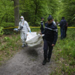 France, Melun, Mai 2024. Officer-students from the Melun school take part in their final exercise before joining a natio