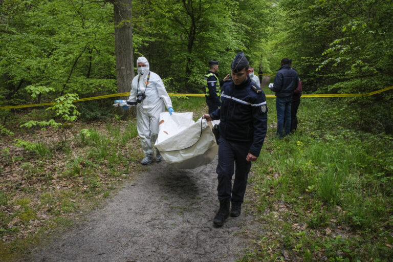 France, Melun, Mai 2024. Officer-students from the Melun school take part in their final exercise before joining a natio