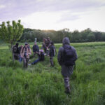 France, Melun, Mai 2024. Officer-students from the Melun school take part in their final exercise before joining a natio