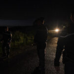 France, Melun, Mai 2024. Officer-students from the Melun school take part in their final exercise before joining a natio