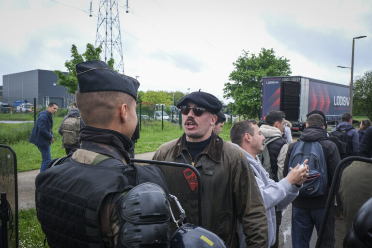 France, Melun, Mai 2024. Officer-students from the Melun school take part in their final exercise before joining a natio