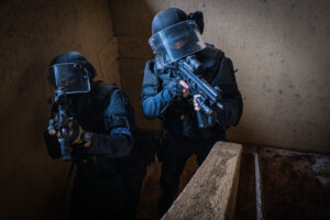 Papeete, France, 2019-11-04. GIGN, special forces from french polynesia during a training. Photograph by Fred MARIE/ Def