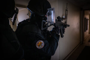Papeete, France, 2019-11-04. GIGN, special forces from french polynesia during a training. Photograph by Fred MARIE/ Def