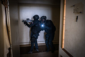 Papeete, France, 2019-11-04. GIGN, special forces from french polynesia during a training. Photograph by Fred MARIE/ Def
