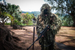 Papeete, France, 2019-11-04. GIGN, special forces from french polynesia during a training. Photograph by Fred MARIE/ Def
