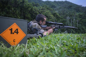 Military forces from french polynesia during a mission. Tahiti - French Polynesia - october 2019.
Des militaires des for