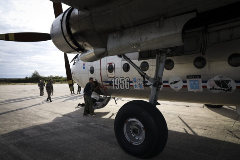 The Nord 2501, commonly known as the Noratlas and nicknamed the Grise, is a French military transport aircraft. It is a 