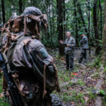 France, Regina, 2018-12-23. In French Guyana, the Green Berets of the Foreign Legion train soldiers in combat and surviv
