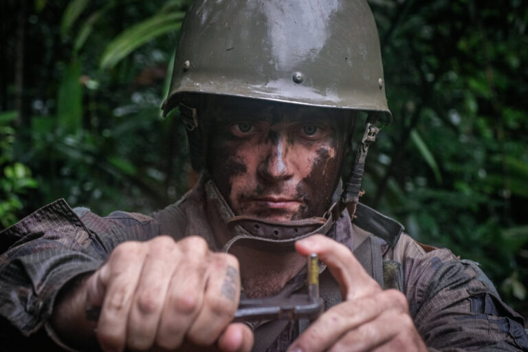 France, Regina, 2018-12-23. In French Guyana, the Green Berets of the Foreign Legion train soldiers in combat and surviv