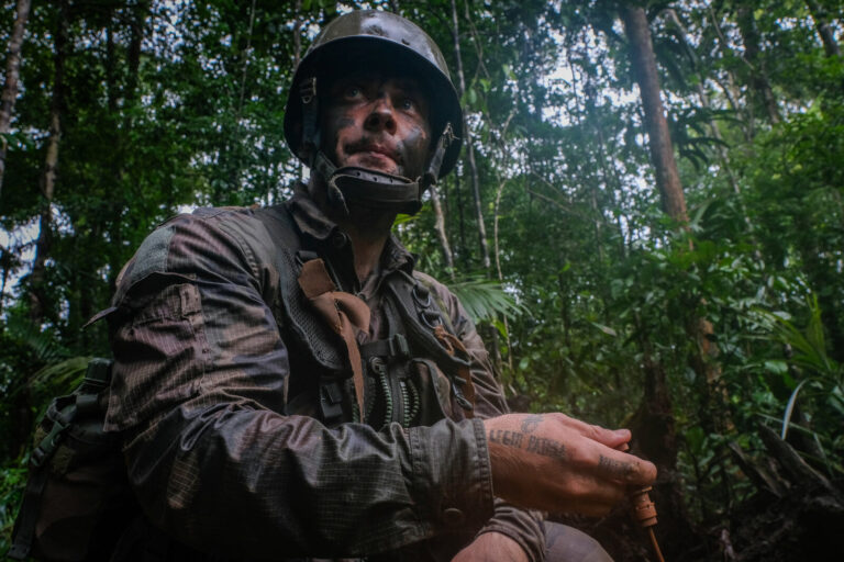 France, Regina, 2018-12-23. In French Guyana, the Green Berets of the Foreign Legion train soldiers in combat and surviv