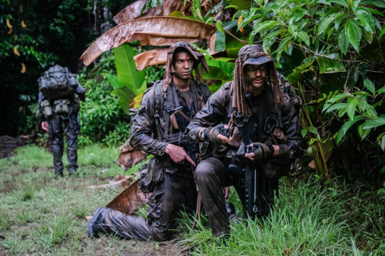 France, Regina, 2018-12-23. In French Guyana, the Green Berets of the Foreign Legion train soldiers in combat and surviv