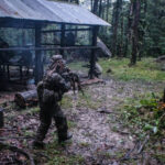 France, Regina, 2018-12-23. In French Guyana, the Green Berets of the Foreign Legion train soldiers in combat and surviv