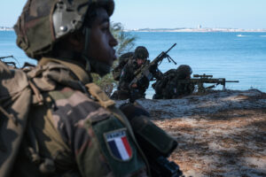 Lisboa, Portugal, 2022-07-06. French military during the Jeanne d’Arc mission, which is a five monthe combined French Na