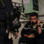 Mediterranean Sea, 2022-07-08. French Navy Helicopter carrier Mistral during the Jeanne d’Arc mission, which is a five m