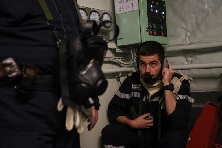 Mediterranean Sea, 2022-07-08. French Navy Helicopter carrier Mistral during the Jeanne d’Arc mission, which is a five m