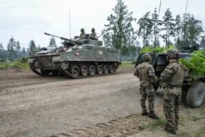 Estonia - Tapa - 2017-08-21. Detachments from the French army, mainly from foreign infantry and engineer regiments (2e R