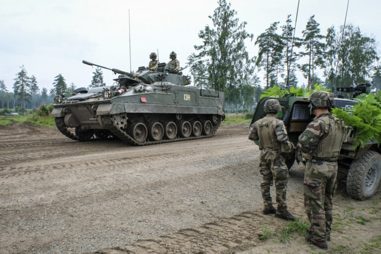 Estonia - Tapa - 2017-08-21. Detachments from the French army, mainly from foreign infantry and engineer regiments (2e R