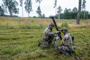 Estonia - Tapa - 2017-08-21. Detachments from the French army, mainly from foreign infantry and engineer regiments (2e R