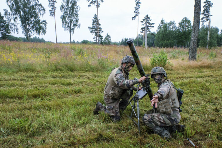 Estonia - Tapa - 2017-08-21. Detachments from the French army, mainly from foreign infantry and engineer regiments (2e R