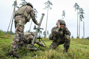 Estonia - Tapa - 2017-08-21. Detachments from the French army, mainly from foreign infantry and engineer regiments (2e R