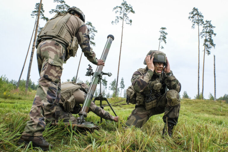 Estonia - Tapa - 2017-08-21. Detachments from the French army, mainly from foreign infantry and engineer regiments (2e R