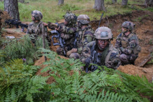 Estonia - Tapa - 2017-08-21. Detachments from the French army, mainly from foreign infantry and engineer regiments (2e R