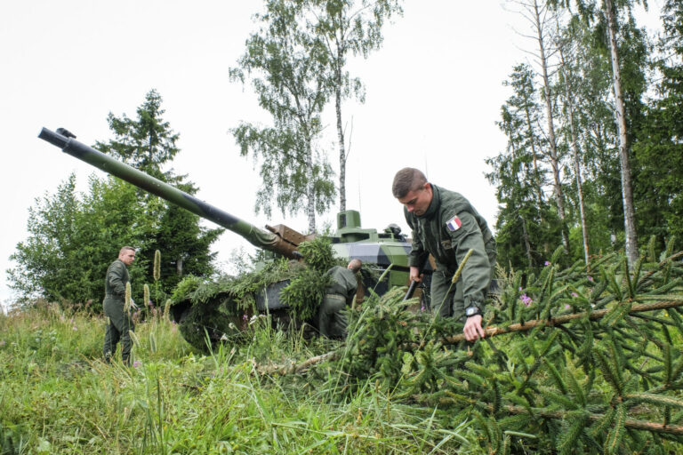 Estonia - Tapa - 2017-08-21. Detachments from the French army, mainly from foreign infantry and engineer regiments (2e R