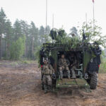 Estonia - Tapa - 2017-08-21. Detachments from the French army, mainly from foreign infantry and engineer regiments (2e R