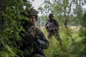 Estonia - Tapa - 2017-08-21. Detachments from the French army, mainly from foreign infantry and engineer regiments (2e R