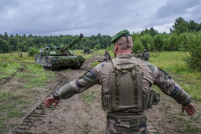 Estonia - Tapa - 2017-08-21. Detachments from the French army, mainly from foreign infantry and engineer regiments (2e R