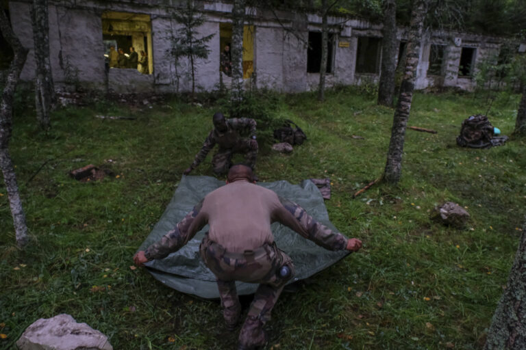 Estonia - Tapa - 2017-08-21. Detachments from the French army, mainly from foreign infantry and engineer regiments (2e R