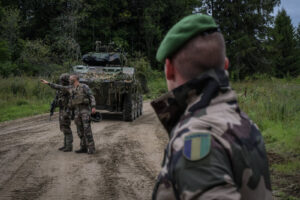 Estonia - Tapa - 2017-08-21. Detachments from the French army, mainly from foreign infantry and engineer regiments (2e R