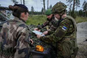 Estonia - Tapa - 2017-08-21. Detachments from the French army, mainly from foreign infantry and engineer regiments (2e R