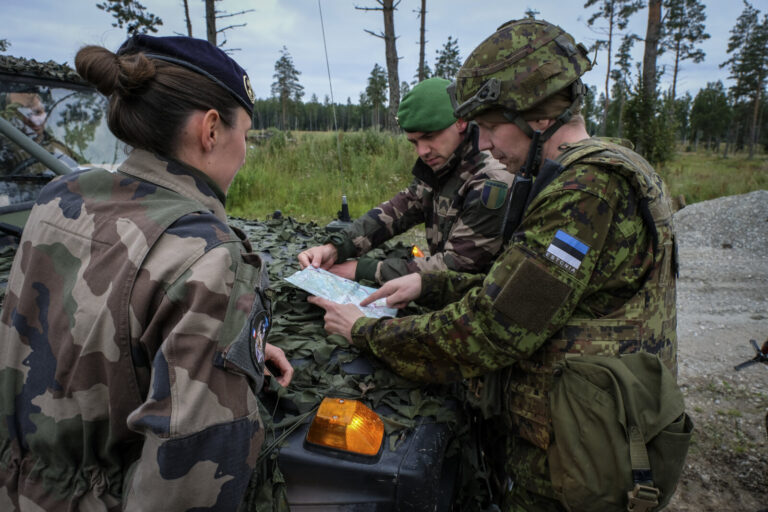 Estonia - Tapa - 2017-08-21. Detachments from the French army, mainly from foreign infantry and engineer regiments (2e R