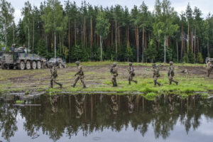 Estonia - Tapa - 2017-08-21. Detachments from the French army, mainly from foreign infantry and engineer regiments (2e R