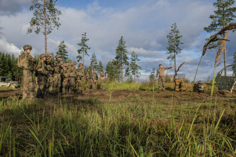 Estonia - Tapa - 2017-08-21. Detachments from the French army, mainly from foreign infantry and engineer regiments (2e R