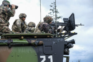 Estonia - Tapa - 2017-08-21. Detachments from the French army, mainly from foreign infantry and engineer regiments (2e R