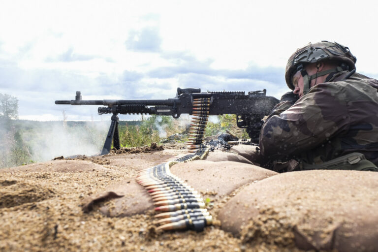 Estonia - Tapa - 2017-08-21. Detachments from the French army, mainly from foreign infantry and engineer regiments (2e R