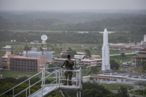 France, Kourou, 2018-12-04. In French Guyana, the armed forces of Guyana (FAG) and in particular the green berets of the