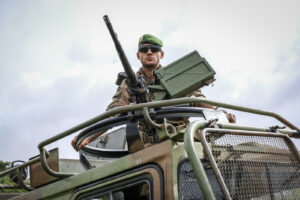 France, Kourou, 2018-12-05. In French Guyana, the armed forces of Guyana (FAG) and in particular the green berets of the