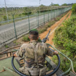 France, Kourou, 2018-12-05. In French Guyana, the armed forces of Guyana (FAG) and in particular the green berets of the