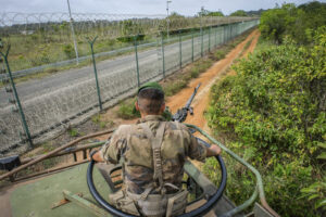 France, Kourou, 2018-12-05. In French Guyana, the armed forces of Guyana (FAG) and in particular the green berets of the