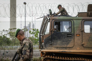France, Kourou, 2018-12-05. In French Guyana, the armed forces of Guyana (FAG) and in particular the green berets of the