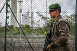 France, Kourou, 2018-12-05. In French Guyana, the armed forces of Guyana (FAG) and in particular the green berets of the