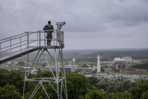 France, Kourou, 2018-12-05. In French Guyana, the armed forces of Guyana (FAG) and in particular the green berets of the